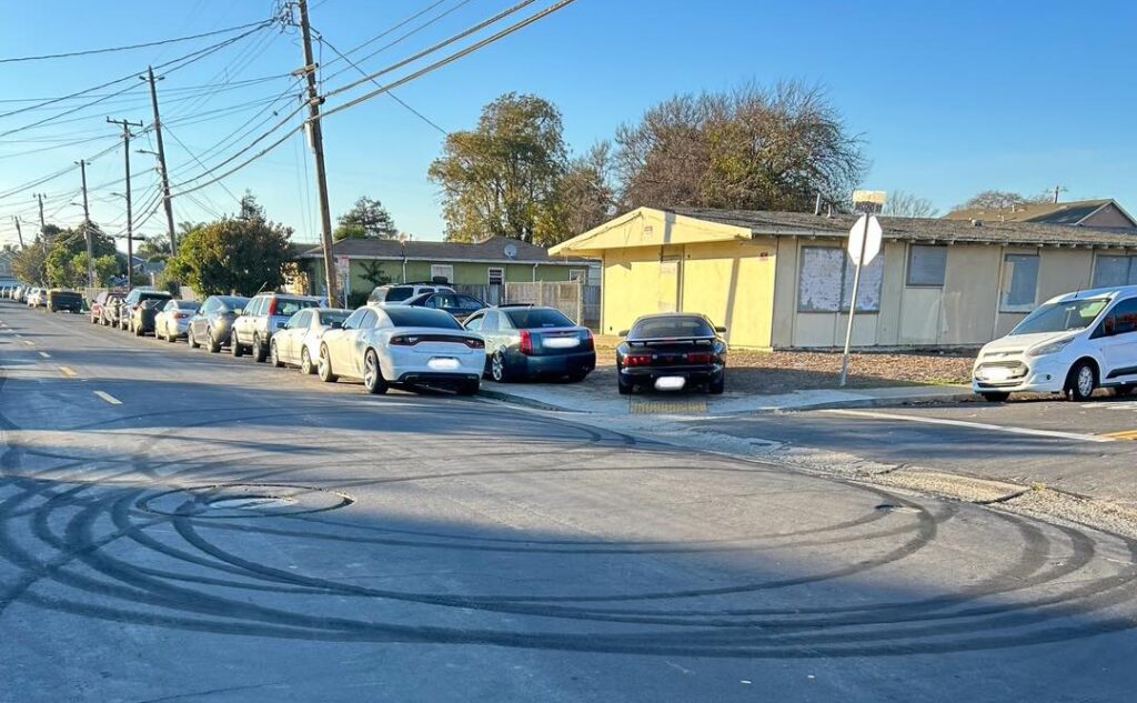 Driver's car impounded after he does donuts in front of cops