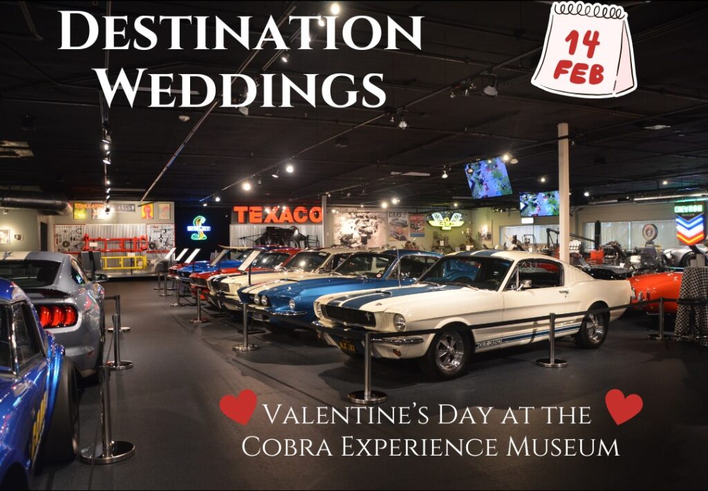 Sweet rides and wedding vows offered on Valentine’s Day