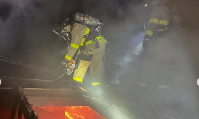 Richmond fire crews douse two-alarm blaze in commercial building