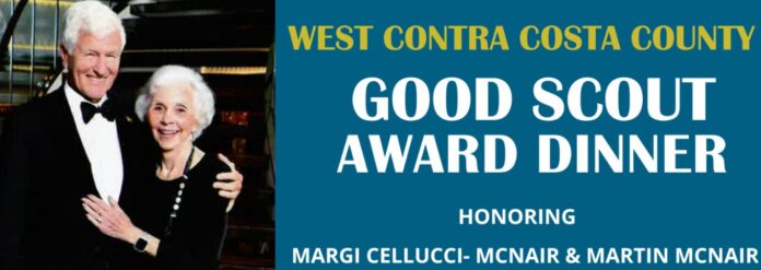 Martin and Margi McNair to receive Good Scout Award