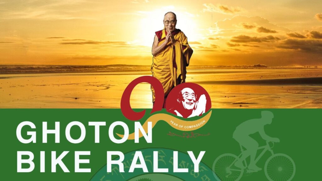 Ghoton Bike Rally to honor Dalai Lama’s 90th birthday