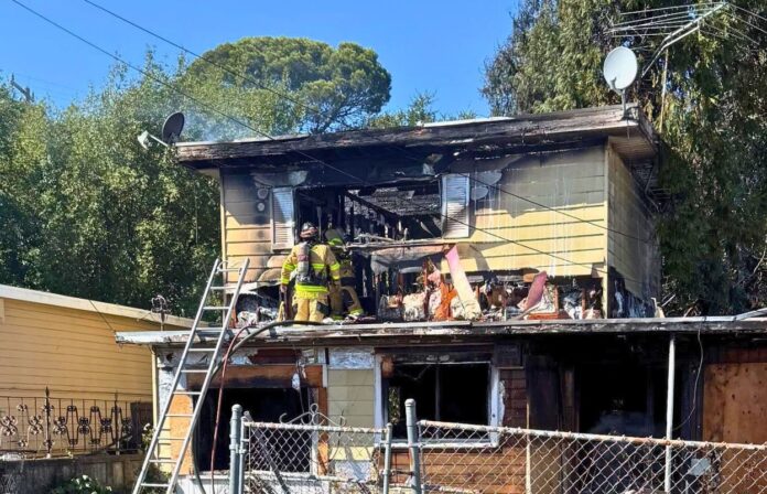 Vacant El Sobrante home catches fire for 2nd time this year