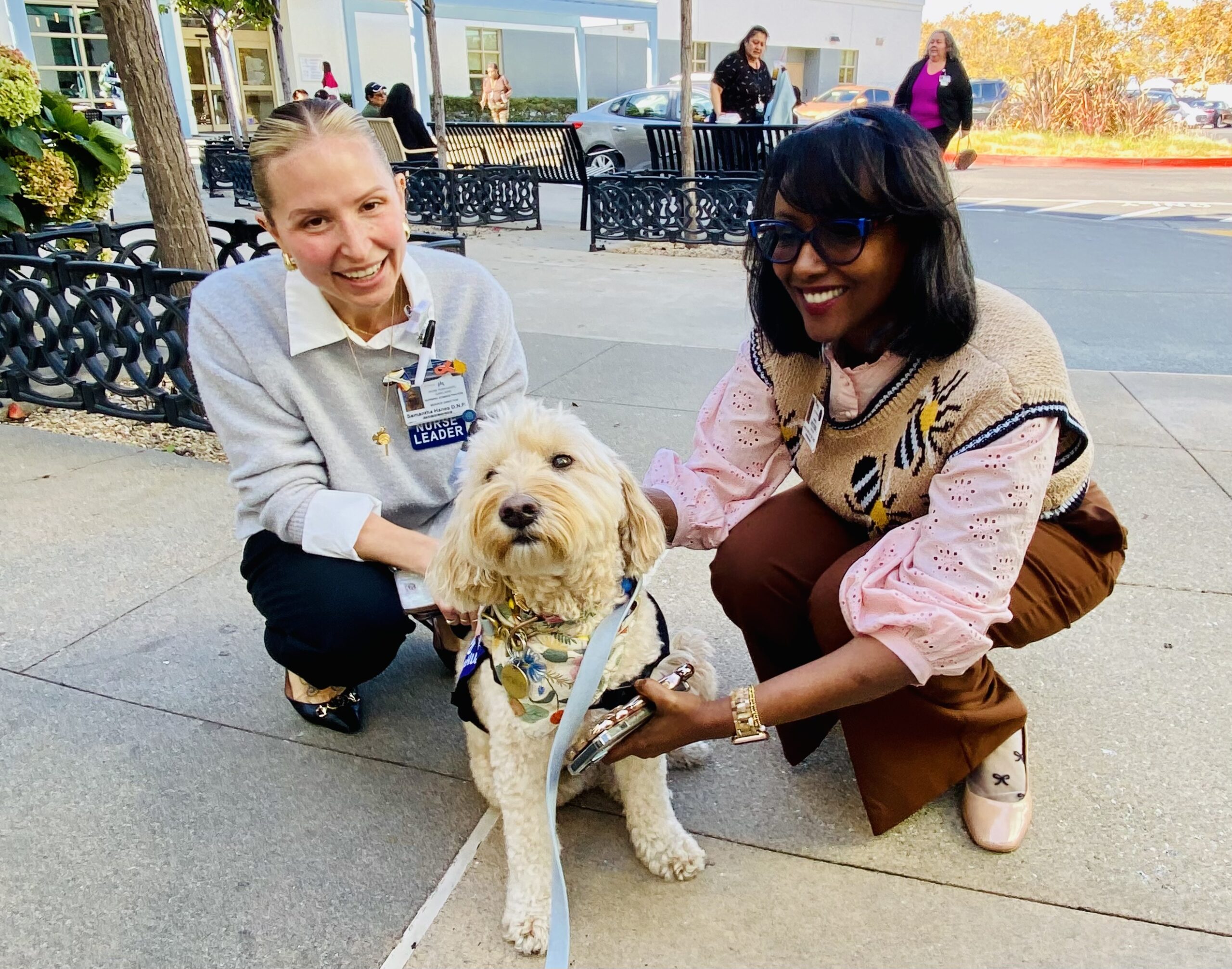 Pickles brings ‘pawsitive’ energy to Kaiser Permanente Richmond 