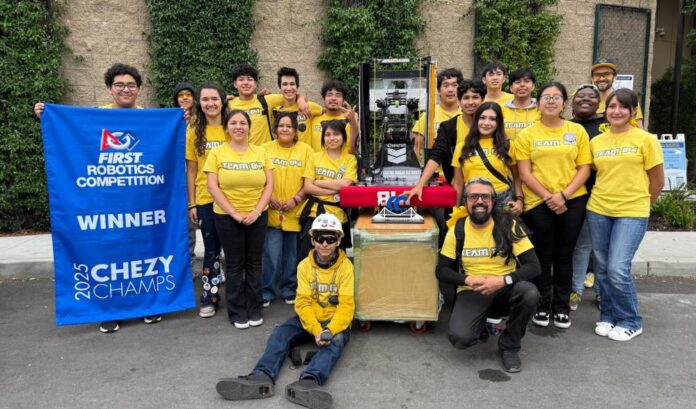 Richmond High Robotics Team 841 shines in major competitions