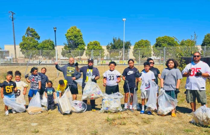 From touchdowns to trash bags: Richmond Steelers tackle park cleanups