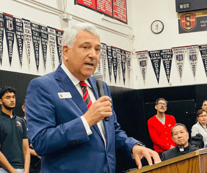 Salesian breaks ground on multipurpose pavilion 