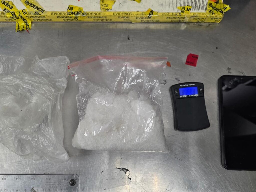 Nearly 1 pound of meth seized during San Pablo traffic stop
