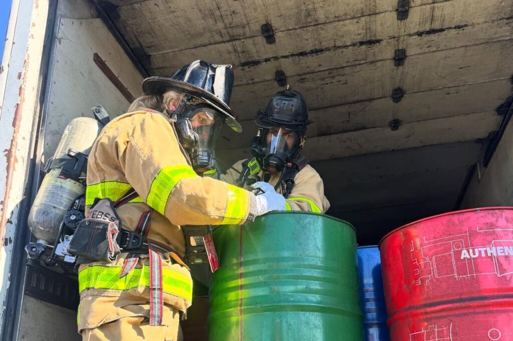 Barrels of fluids in abandoned truck spark Hazmat response in Richmond