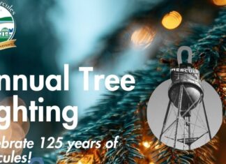 Hercules celebrates 125th anniversary with holiday tree lighting Hercules celebrates 125th anniversary with holiday tree lighting