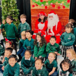 St. David invites community to Breakfast with Santa tradition Santa rolls in on a fire truck for ‘Breakfast with Santa’