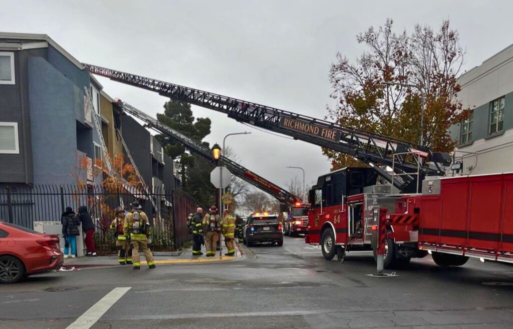 Three apartment fires in one day keep Richmond fire crews busy