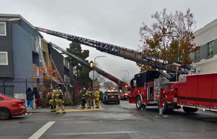 Three apartment fires in one day keep Richmond fire crews busy