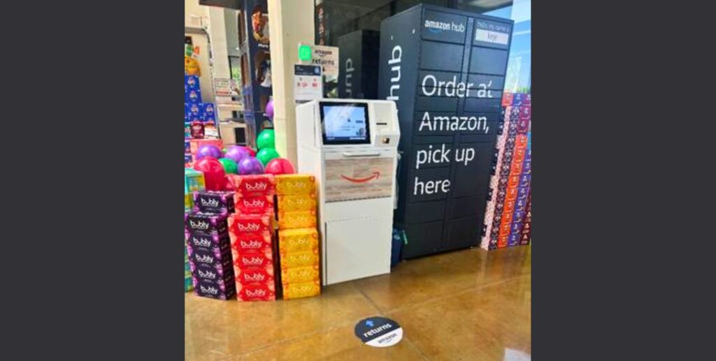 Amazon return kiosks launch at Save Mart, Lucky and FoodMaxx stores