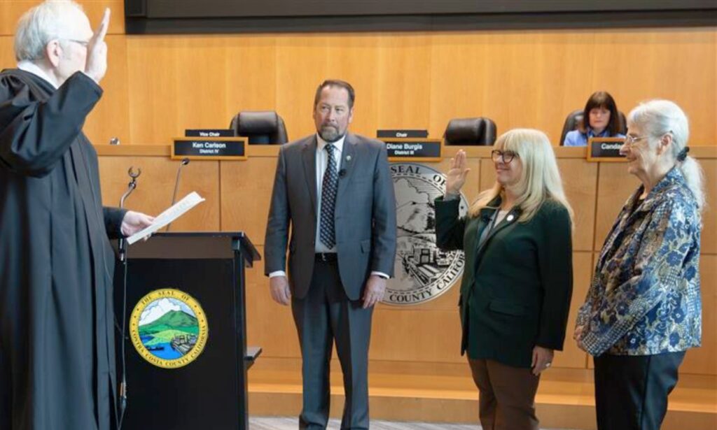 Burgis and Carlson to Lead Contra Costa Board of Supervisors