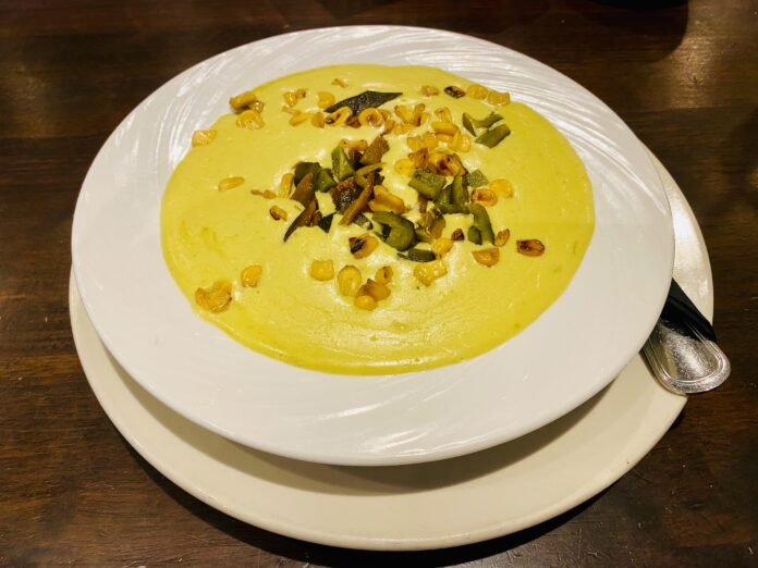 A Few of My Favorite Things: Sopa de Elote at El Agave Azul