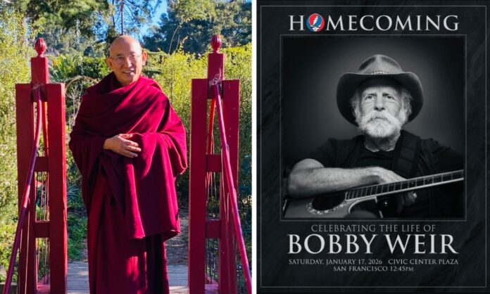 Richmond Tibetan monks to perform at Bobby Weir’s memorial 