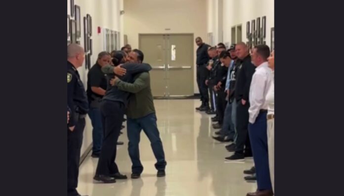 Richmond honors Lt. Esteban Barragan with final radio call as he retires