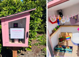 A Little Free Art Gallery sparks neighborhood joy A Little Free Art Gallery sparks neighborhood joy