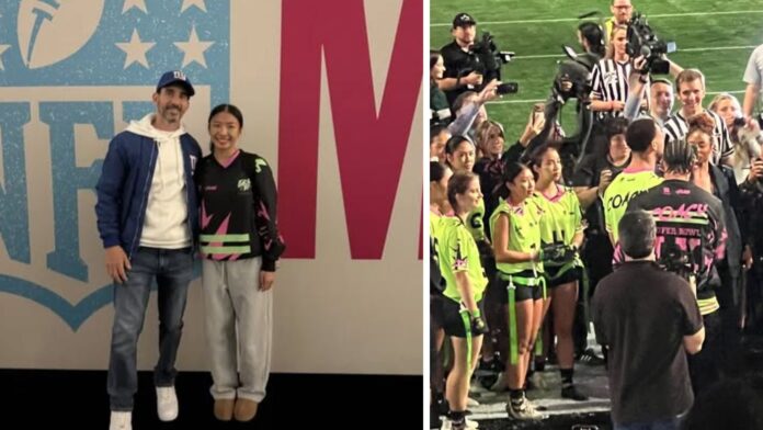 Hercules senior competes in NFL flag football event