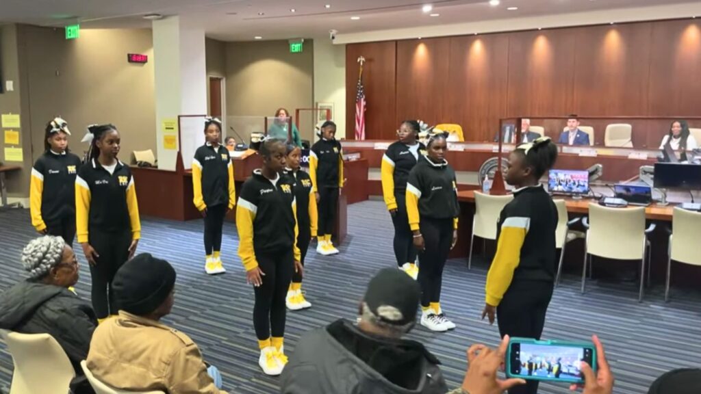 National champion 'Rich Girls' honored with City of Richmond proclamation