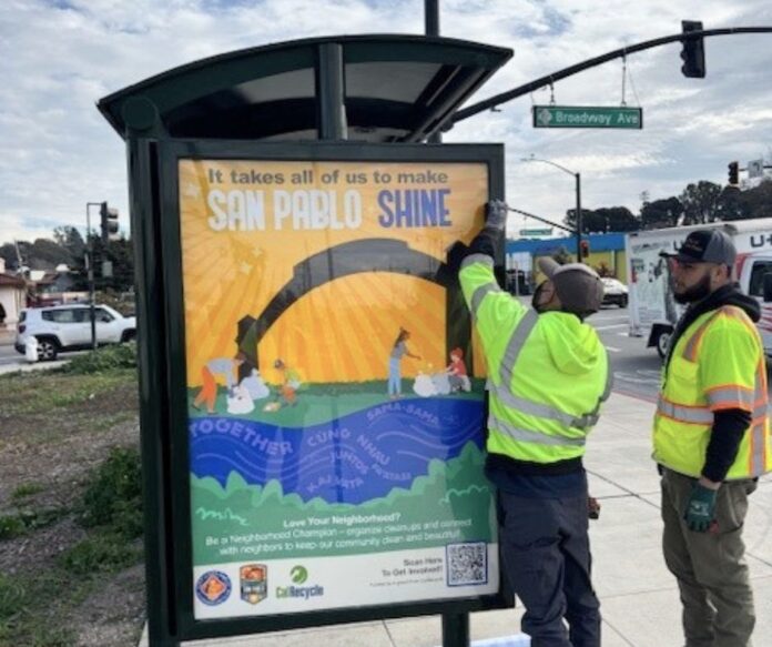 San Pablo bus stops transformed into environmental information hubs