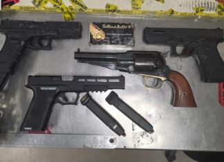 San Pablo police seize four firearms during traffic stop San Pablo police seize four firearms during traffic stop