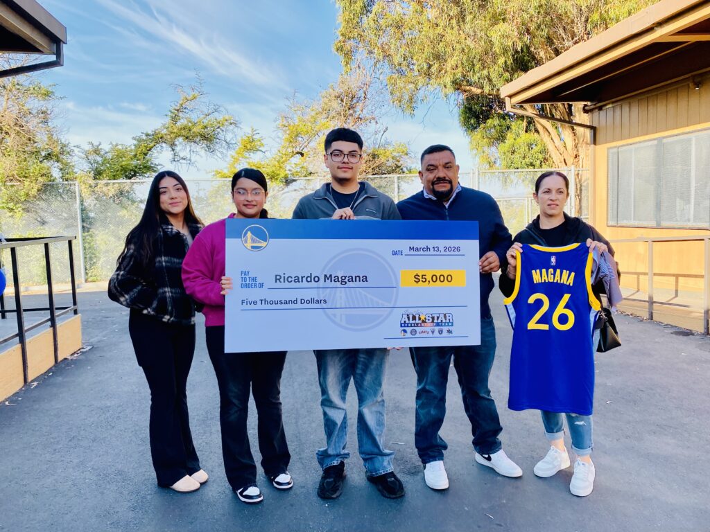 Golden State Warriors honor Richmond student with BAAST scholarship