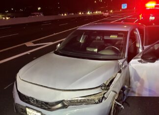 Spike strips, a drone and a fying Sawzall involved in chase after felon Spike strips, a drone and a fying Sawzall: felon captured after multi-agency chase