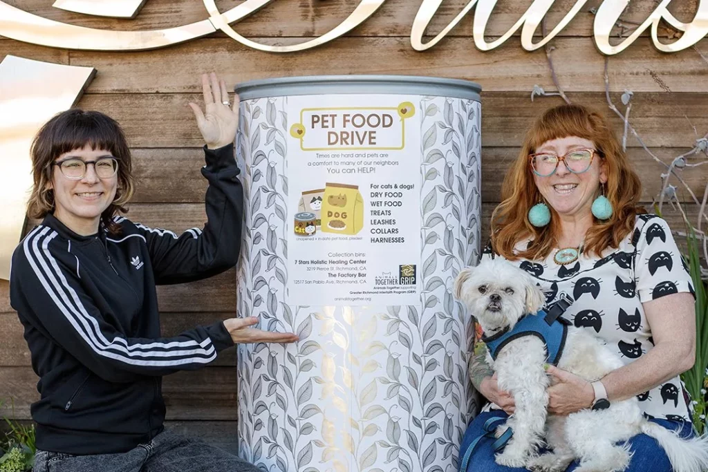 Animals Together teams with Richmond businesses on pet food drive