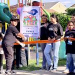 Volunteers clean and adopt Humphrey Playlot on Earth Day Volunteers clean and adopt Humphrey Playlot on Earth Day