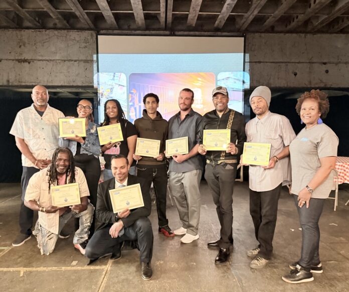 Maritime apprenticeship graduates honored aboard Red Oak Victory