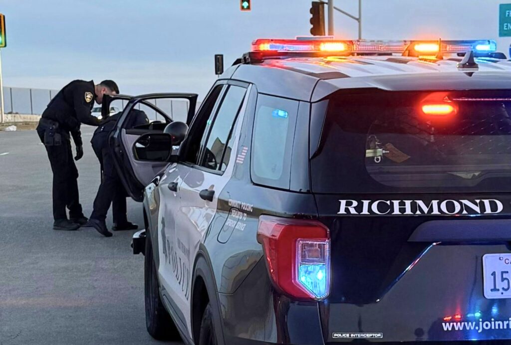 Richmond police recover four illegal firearms during traffic stop