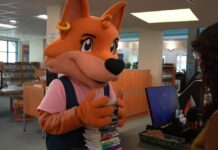 Roxy the Fox is new mascot for county’s Rolling Reader literacy van Roxy the Fox is new mascot for county's Rolling Reader literacy van
