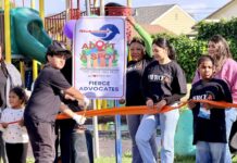 Volunteers clean and adopt Humphrey Playlot on Earth Day Volunteers clean and adopt Humphrey Playlot on Earth Day