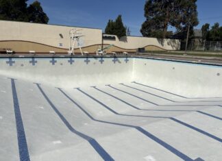 El Cerrito pool replaster project nears completion El Cerrito lap pool project nears completion
