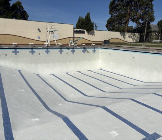 El Cerrito pool replaster project nears completion El Cerrito lap pool project nears completion