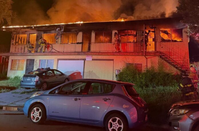 Fire significantly damages building on South 16th Street